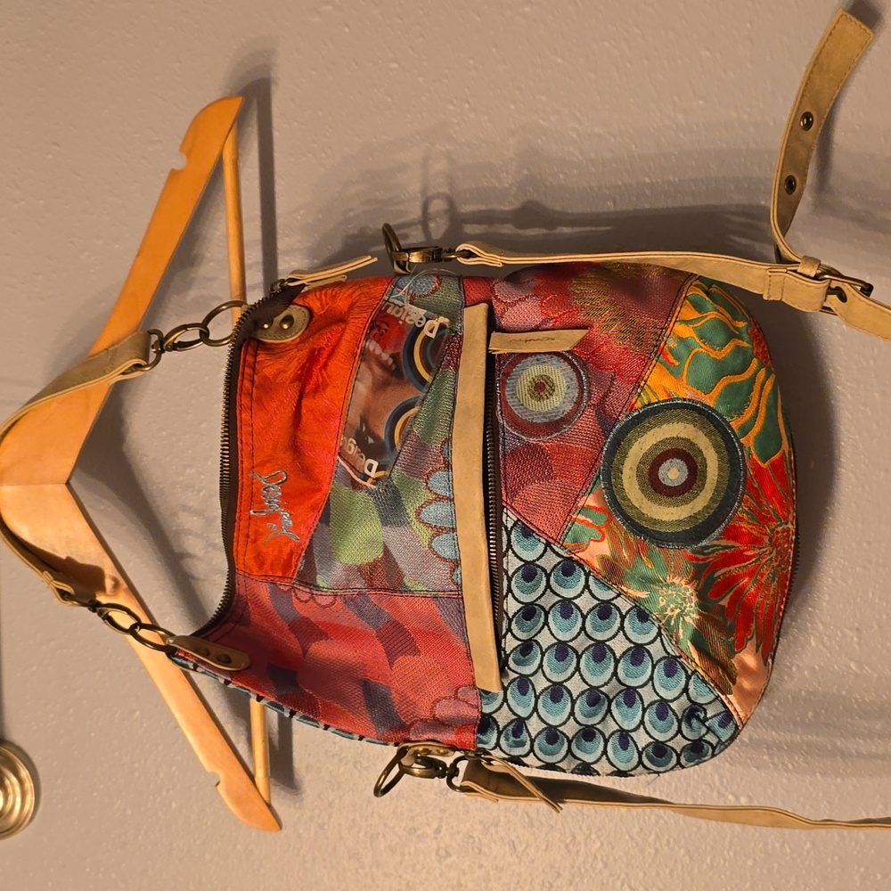 Desigual fun multi strap purse